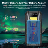 Unihertz Tank Rugged Phone Night Vision Camera Dual SIM 8GB+256GB (Global Version)